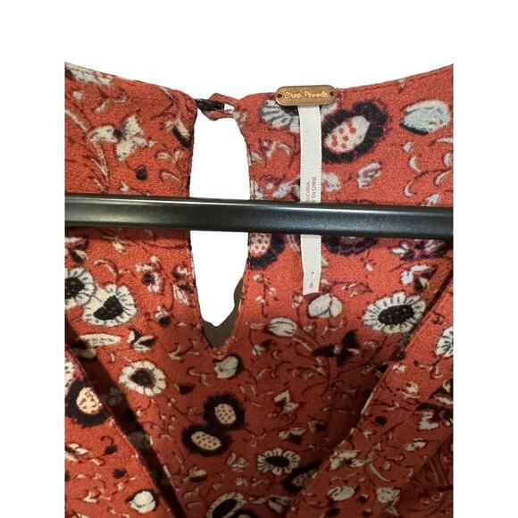 Free People Some Like It Hot Boho Flower Child Size 6 - Picture 5 of 11